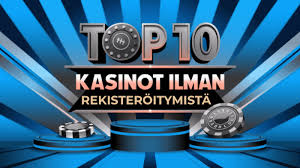 Kasinopelit Ilman Rekisteröitymistä - Nopeasti ja Vaivattomasti!